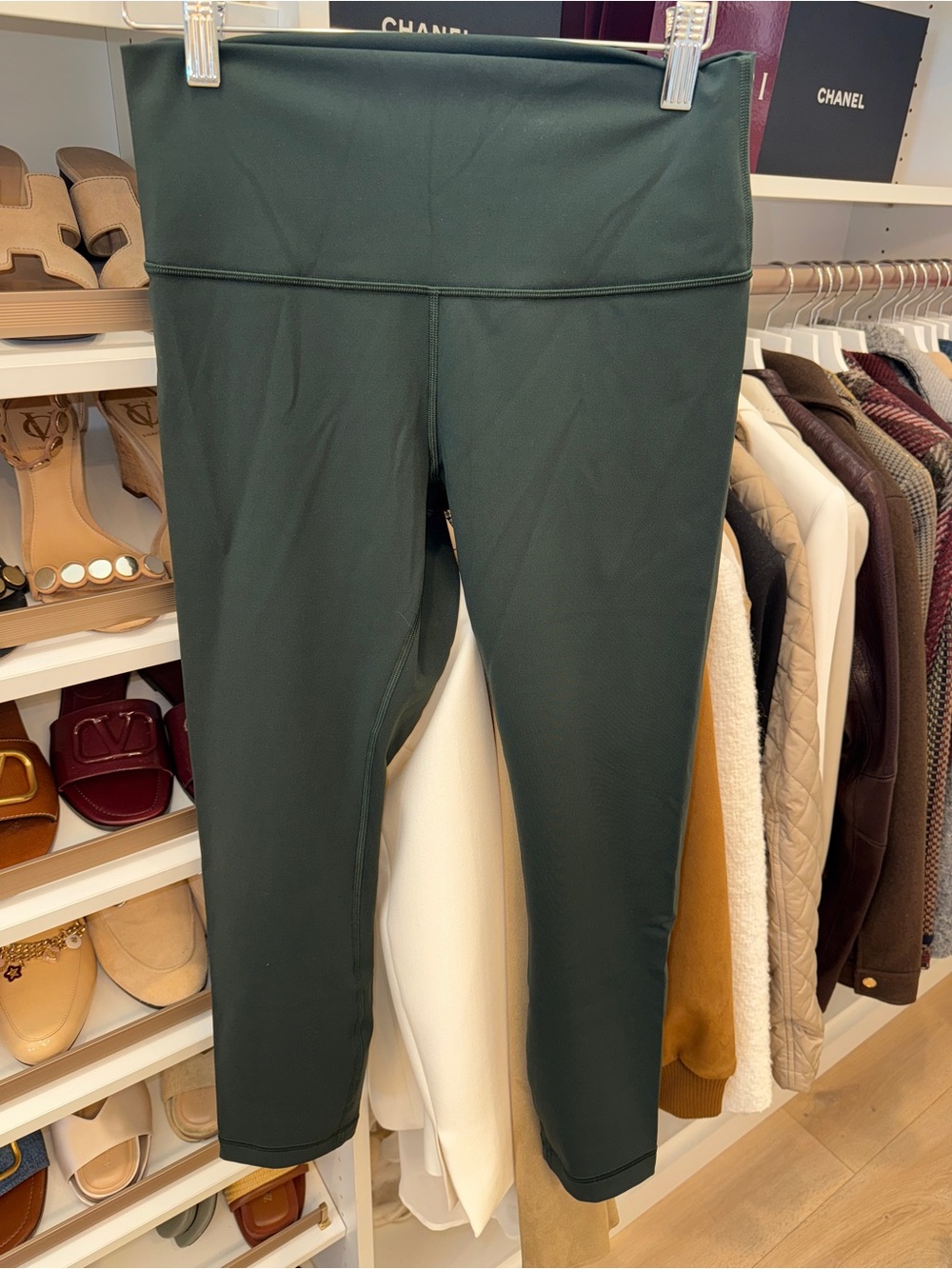 lululemon athletica Dark green leggings